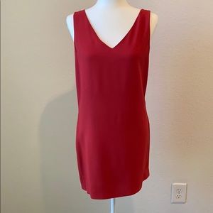 Theory red dress